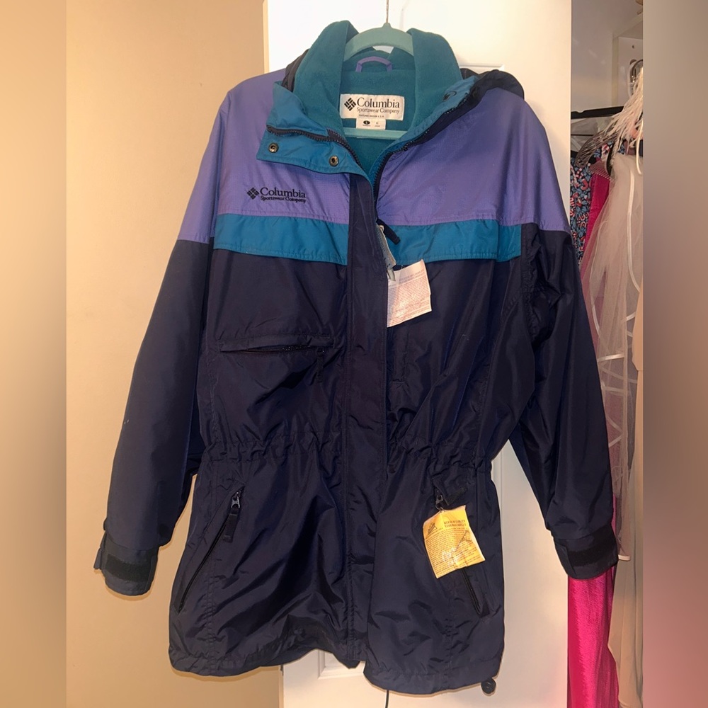 Women’s Vintage Columbia Ski Jacket Size L